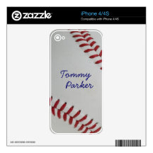 Baseball Fan-tastic_pitch perfect _Autograph Style Decals For iPhone 4