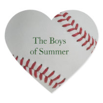 Baseball Fan-tastic pitch perfect Boys of Summer Stickers
