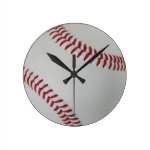 Baseball Fan-tastic_pitch perfect Round Wall Clock