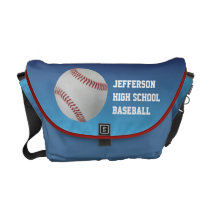 Baseball Fan-tastic_pitch perfect School Team Courier Bags