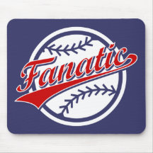 Baseball Fanatic Mouse Mat