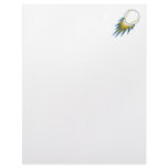 baseball fast ball spike personalized letterhead