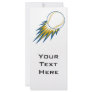 baseball fast ball spike personalized rack card