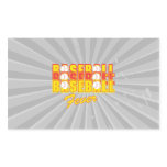 baseball fever red and yellow rectangular stickers