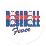 Baseball Fever Stickers