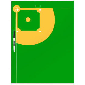 Baseball Field Dry Erase Boards