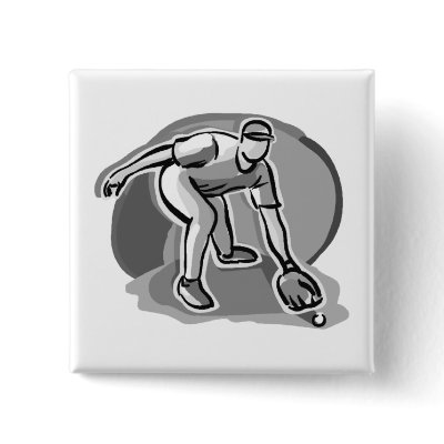 Baseball Fielder Pinback Button by justsports