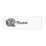 Baseball Fielder Custom Return Address Labels