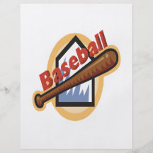 Baseball Full Color Flyer