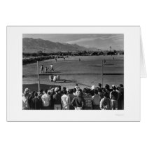 Baseball game at Manzanar cards