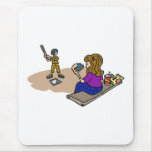 Baseball Game Mouse Pad