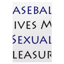 Baseball Gives Me Sexual Pleasure stationery