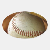 Baseball Glove and Ball Stickers