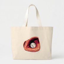 Baseball Glove and Ball Tote Bag