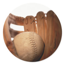 Baseball Glove & Ball Sticker