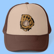 Baseball & Glove Hat