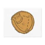 Baseball Glove Post Cards