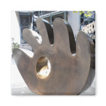 Baseball Glove Sculpture magnet