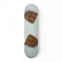 Baseball glove skate boards