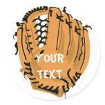 baseball glove sticker