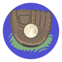 Baseball Glove Stickers by RedRider08 Baseball Glove Stickers
