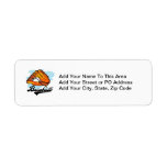 Baseball Glove T-shirts and Gifts Custom Return Address Labels