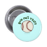 Baseball-Green Button
