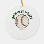 Baseball-Green Christmas Tree Ornament