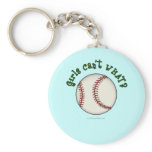 Baseball-Green Key Chains