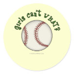 Baseball-Green Sticker