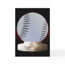 Baseball Happy Birthday Card