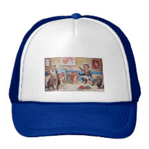 Baseball Hat:  Funny Cats:  The Naughty Puss