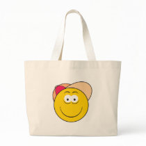 Baseball Hat Smiley Face bags by doonidesigns Baseball Hat Smiley Face bags