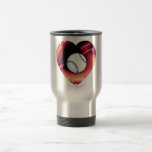 Baseball Heart Mugs