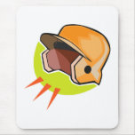 Baseball Helmet Mouse Pads