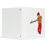 Baseball Hit Vinyl Binders