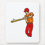 Baseball Hit Mousepads