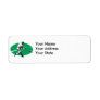 baseball hitter vector illustration custom return address labels