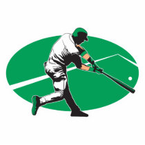 baseball hitter vector illustration photo cut outs