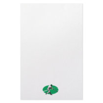 baseball hitter vector illustration customized stationery