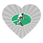 baseball hitter vector illustration sticker