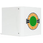 Baseball Hoboken Established Logo binders