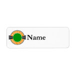 Baseball Hoboken Established Logo Custom Return Address Labels