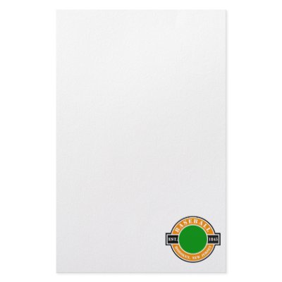 Baseball Hoboken Established Logo Stationery Paper by justsports