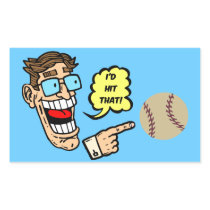 Baseball I'd hit that Sticker