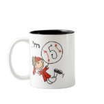 Baseball I'm Five Customizable Mug
