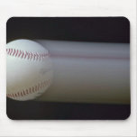Baseball in motion mousepad