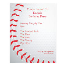Baseball Invites