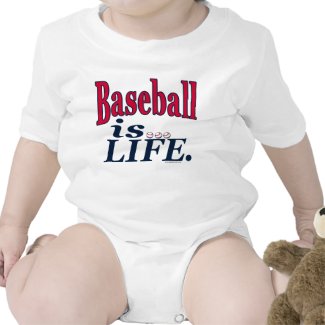 Baseball is Life by Mudge Studios Tshirts