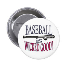 Baseball is Wicked Good Button